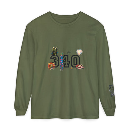Cruz 340 Long Sleeve Tee — Island Vibes Graphic Shirt