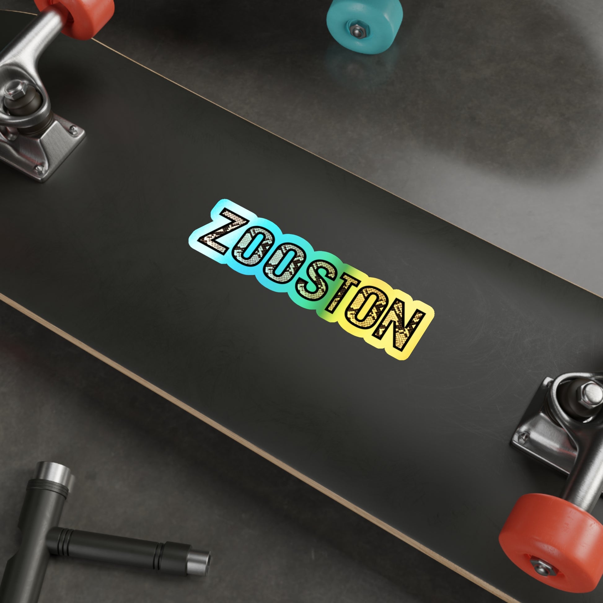 Die-cut Stickers - The Snake Edition of ZOOston Holographic Design