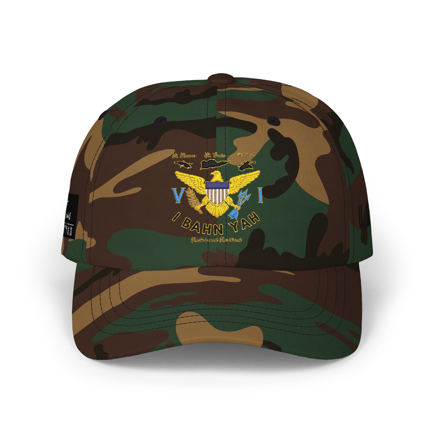 I Bahn Yah Classic Dad Cap — Minimalist Rooted & Resilient Embroidered Hat