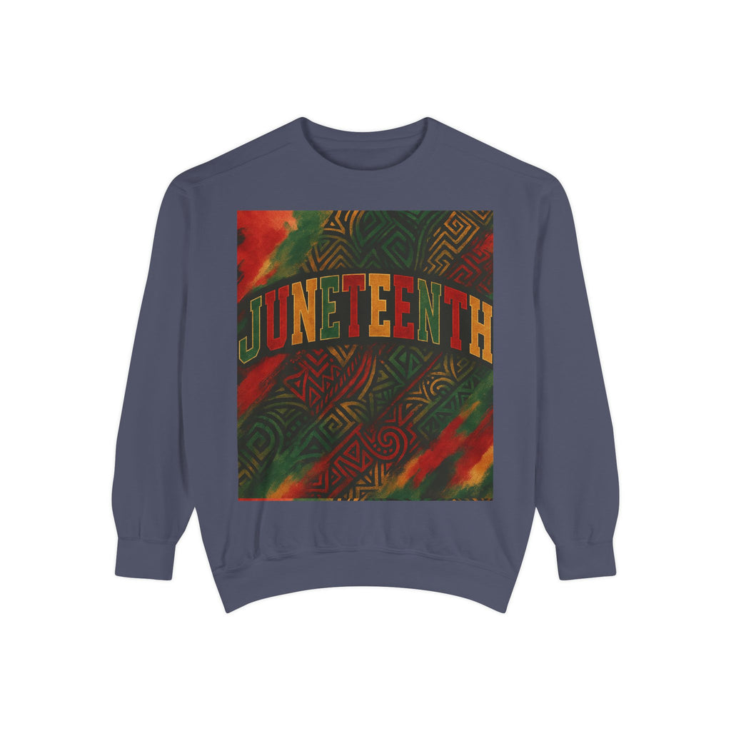 Juneteenth x Tribal Signs Sweatshirt - Celebrate Freedom in Style