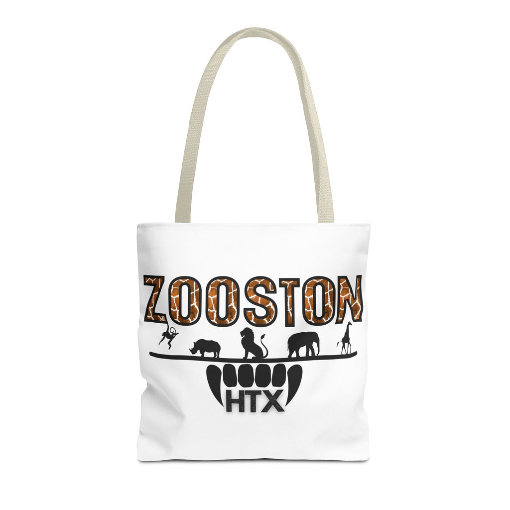 ZOOston HTX Giraffe Edition Tote Bag - Stylish, Eco-Friendly Animal Lover's Accessory, Perfect for Shopping, Beach Days, and Gifts
