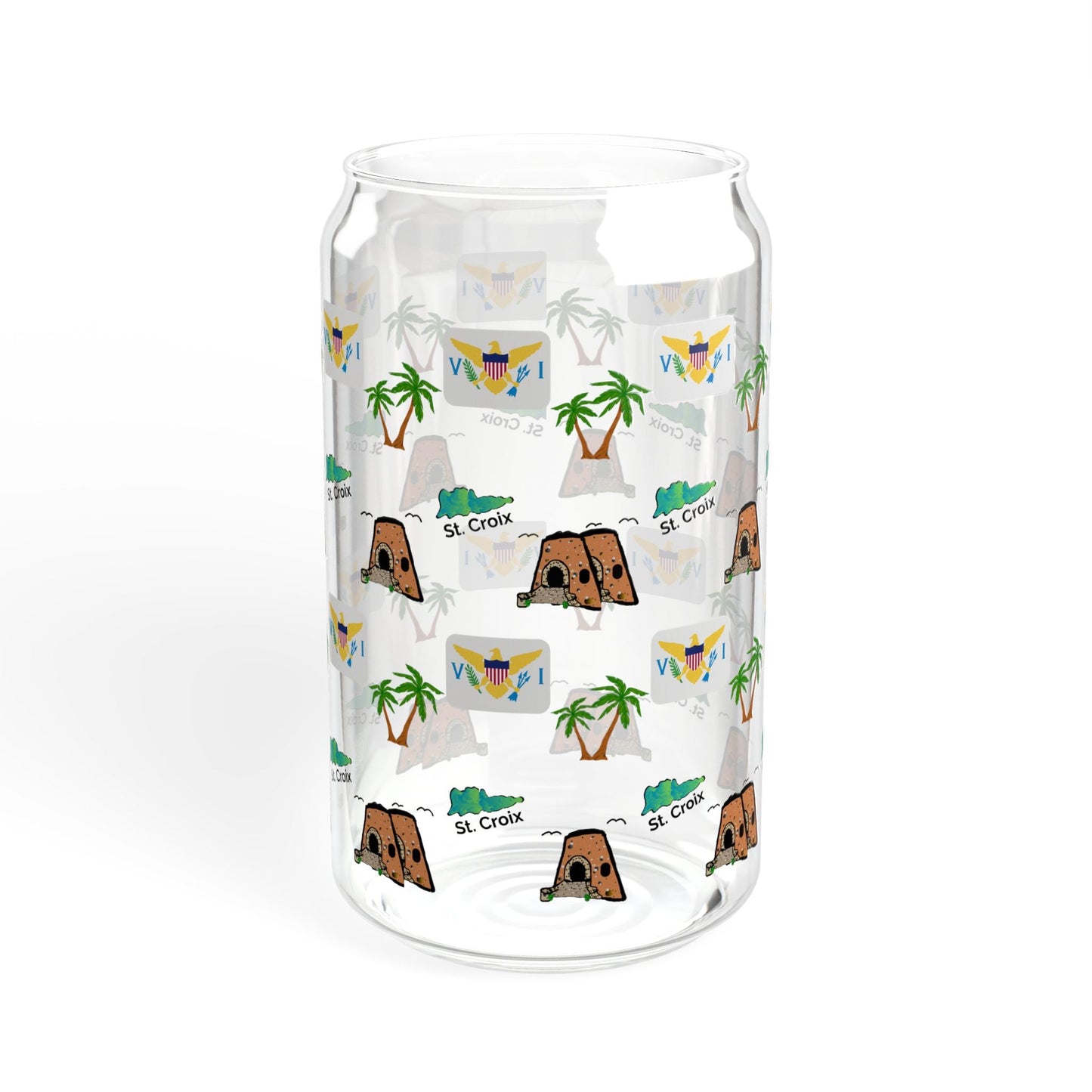 Crucian Collision Sipper Glass