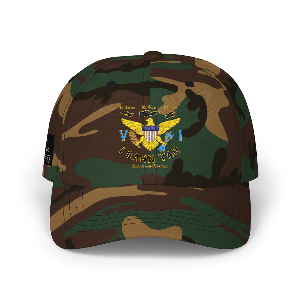 I Bahn Yah Classic Dad Cap — Minimalist Rooted & Resilient Embroidered Hat