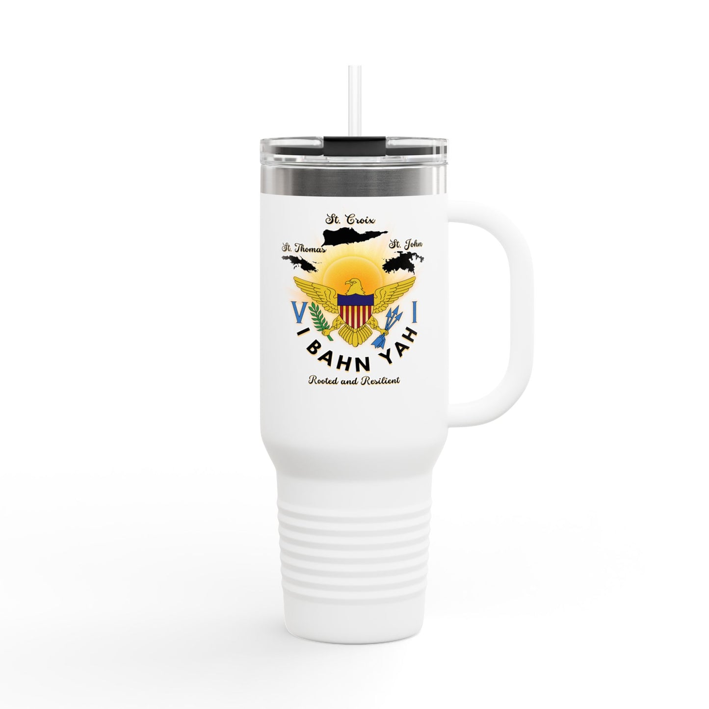 Insulated Travel Mug - “I Bahn Yah” Everyday Identity 40oz