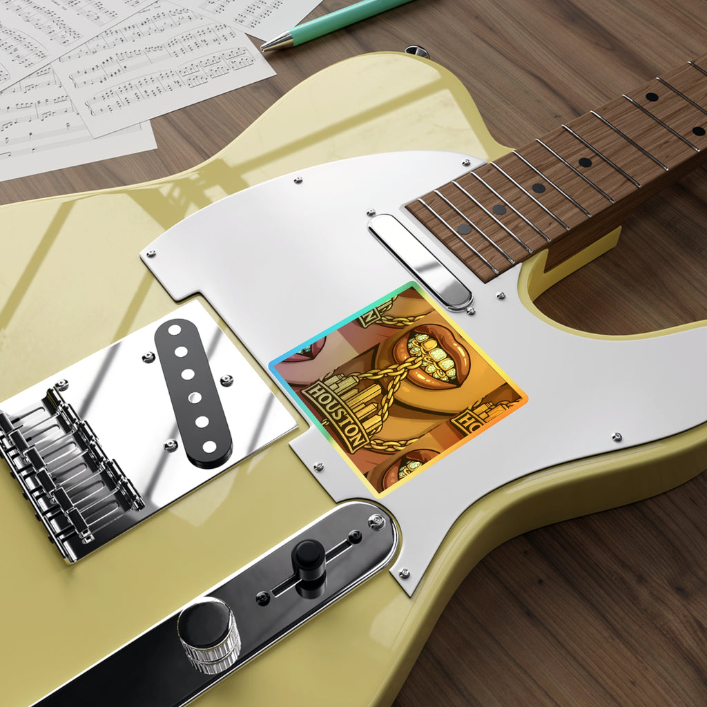 Sticker Set - Apply Pressure Holographic Die-cut Stickers