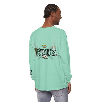 Cruz 340 Long Sleeve Tee — Island Vibes Graphic Shirt