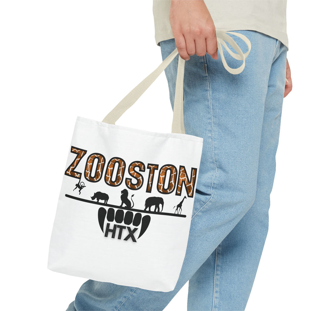 ZOOston HTX Giraffe Edition Tote Bag - Stylish, Eco-Friendly Animal Lover's Accessory, Perfect for Shopping, Beach Days, and Gifts