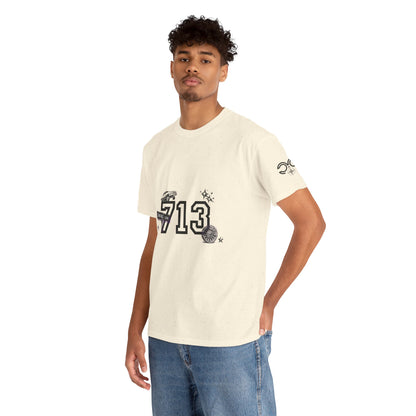713 Clutch Graphic Tee — Houston Pride Sports Number Shirt