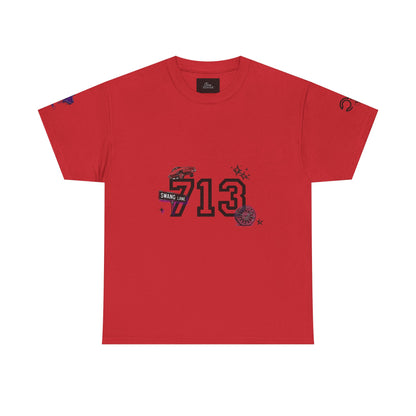 713 Clutch Graphic Tee — Houston Pride Sports Number Shirt
