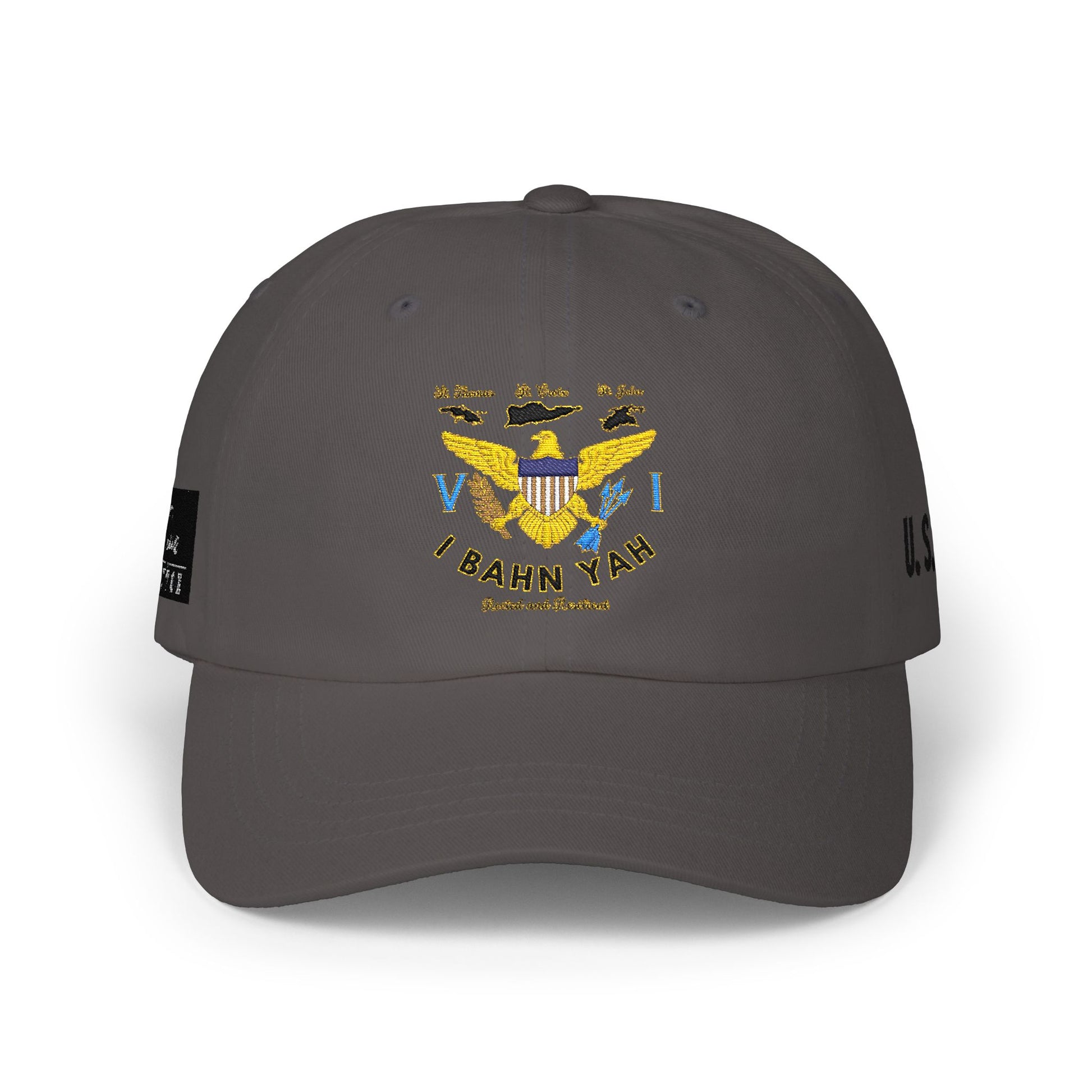 I Bahn Yah Classic Dad Cap — Minimalist Rooted & Resilient Embroidered Hat
