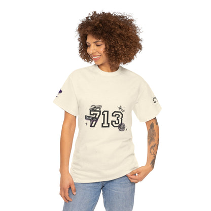 713 Clutch Graphic Tee — Houston Pride Sports Number Shirt