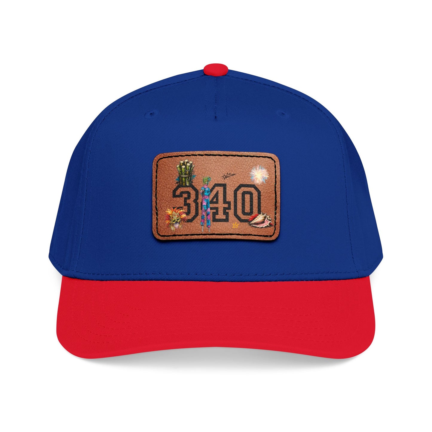 Hams Bluff 340 Leather Patch Baseball Cap