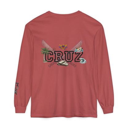 Cruz 340 Long Sleeve Tee — Island Vibes Graphic Shirt