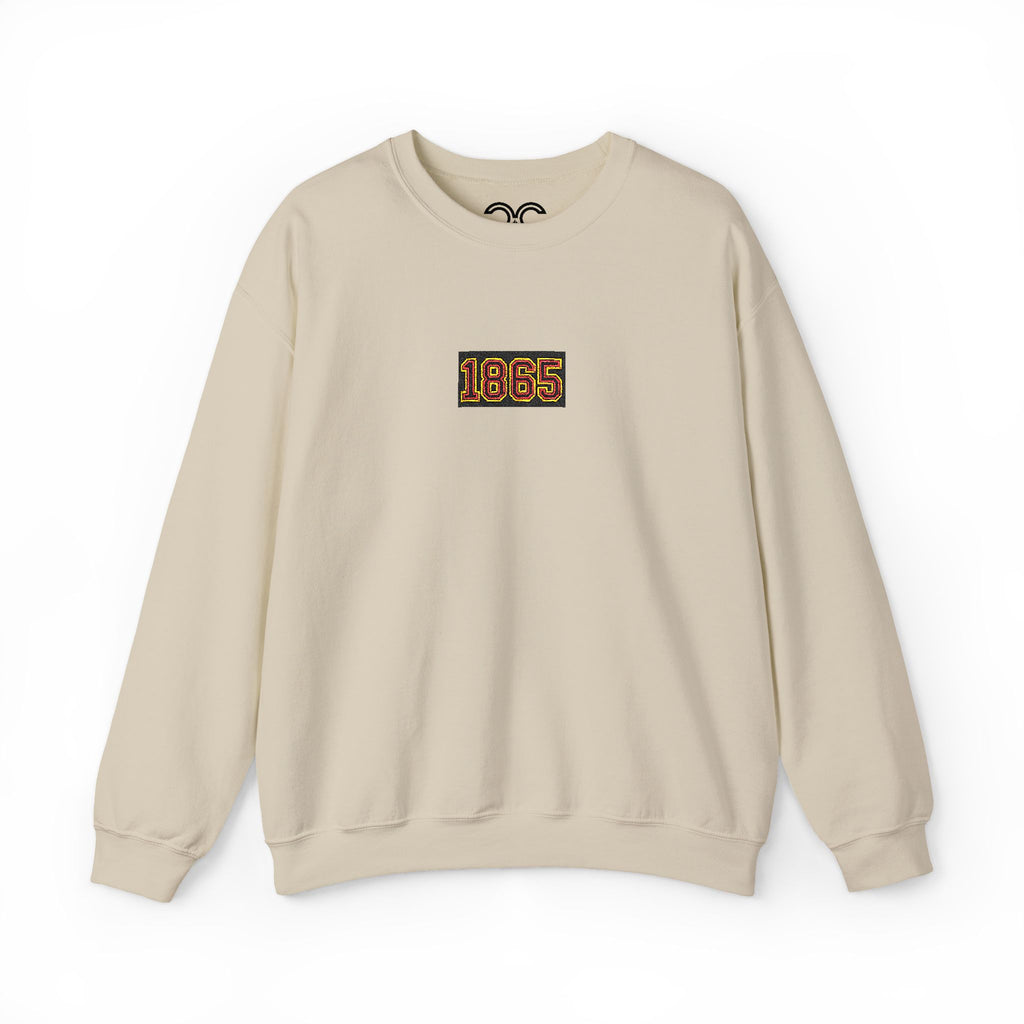 Juneteenth 1865 Crewneck Sweatshirt - Gold Red Black Green Colors