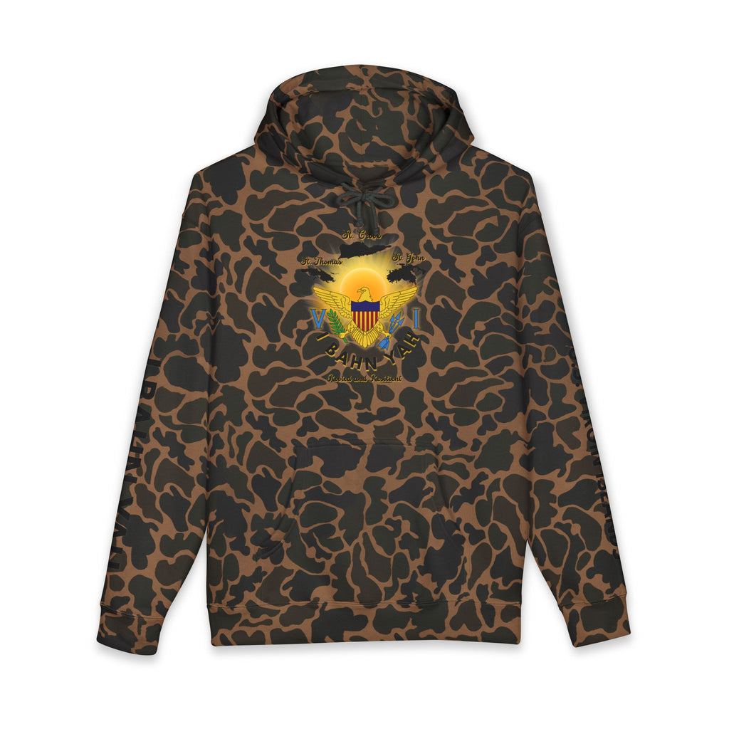 I Bahn Yah Hoodie - Caribbean‑American Backyard Vibes Heavyweight Sweatshirt