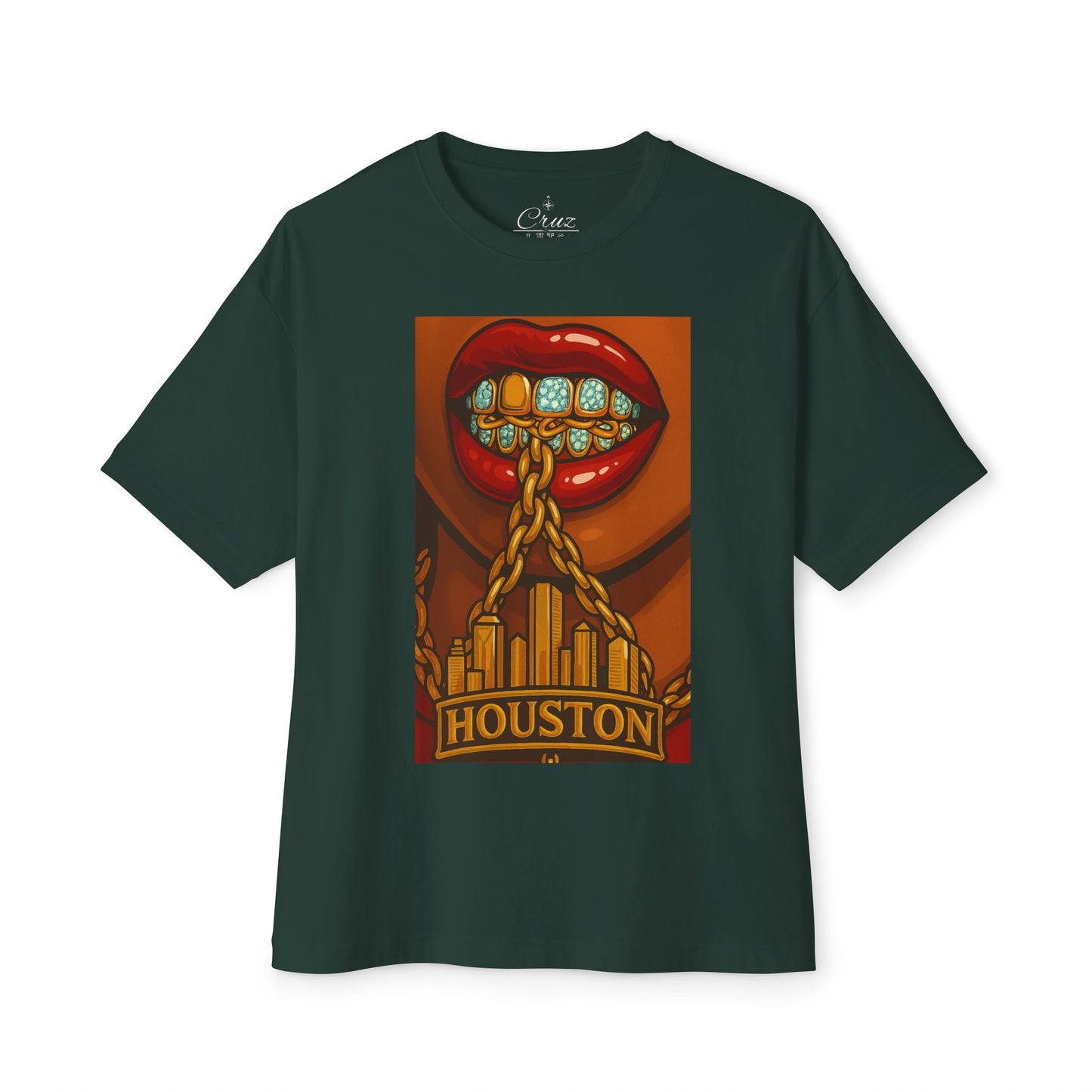 Oversized Boxy Tee - Pressure Applied Graphic