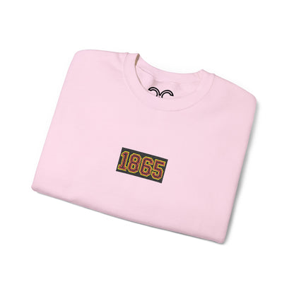 Juneteenth 1865 Crewneck Sweatshirt - Gold Red Black Green Colors