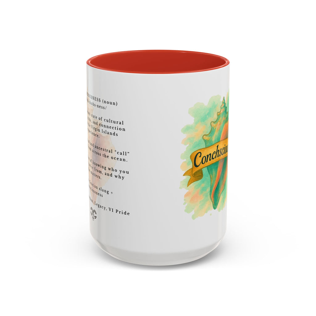 Mug - Conchsciousness Virgin Islands Pride Coffee Cup
