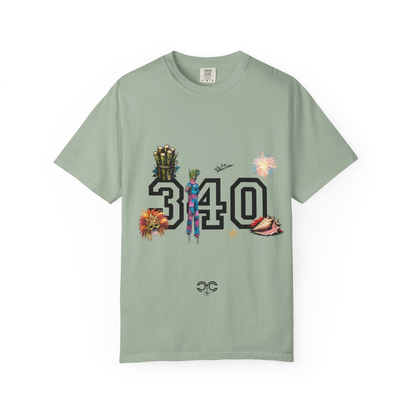 340 Cruz Graphic T-Shirt — Santa Cruz Coastal Surf & Skate Style