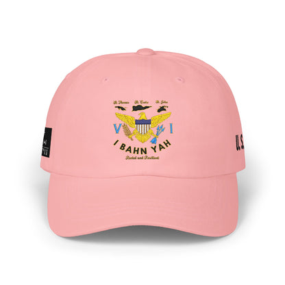 I Bahn Yah Classic Dad Cap — Minimalist Rooted & Resilient Embroidered Hat