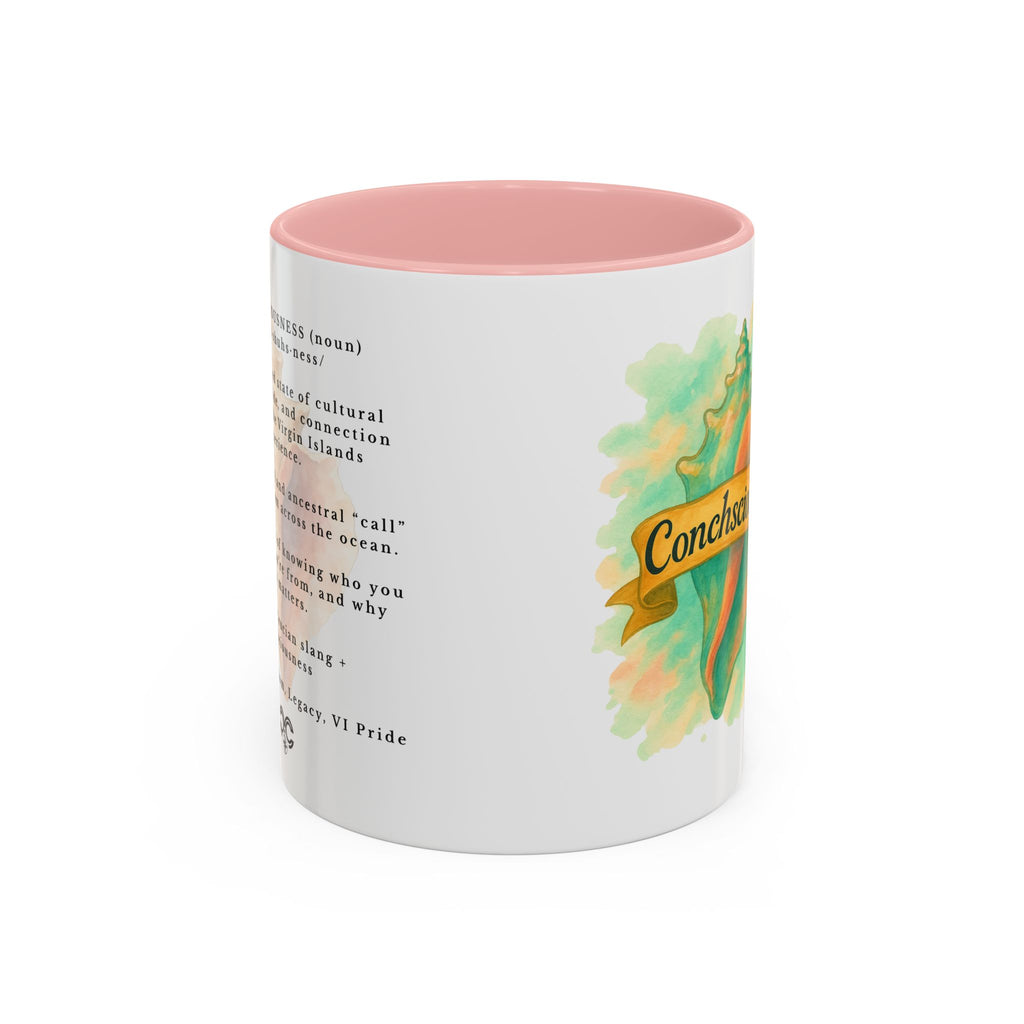 Mug - Conchsciousness Virgin Islands Pride Coffee Cup