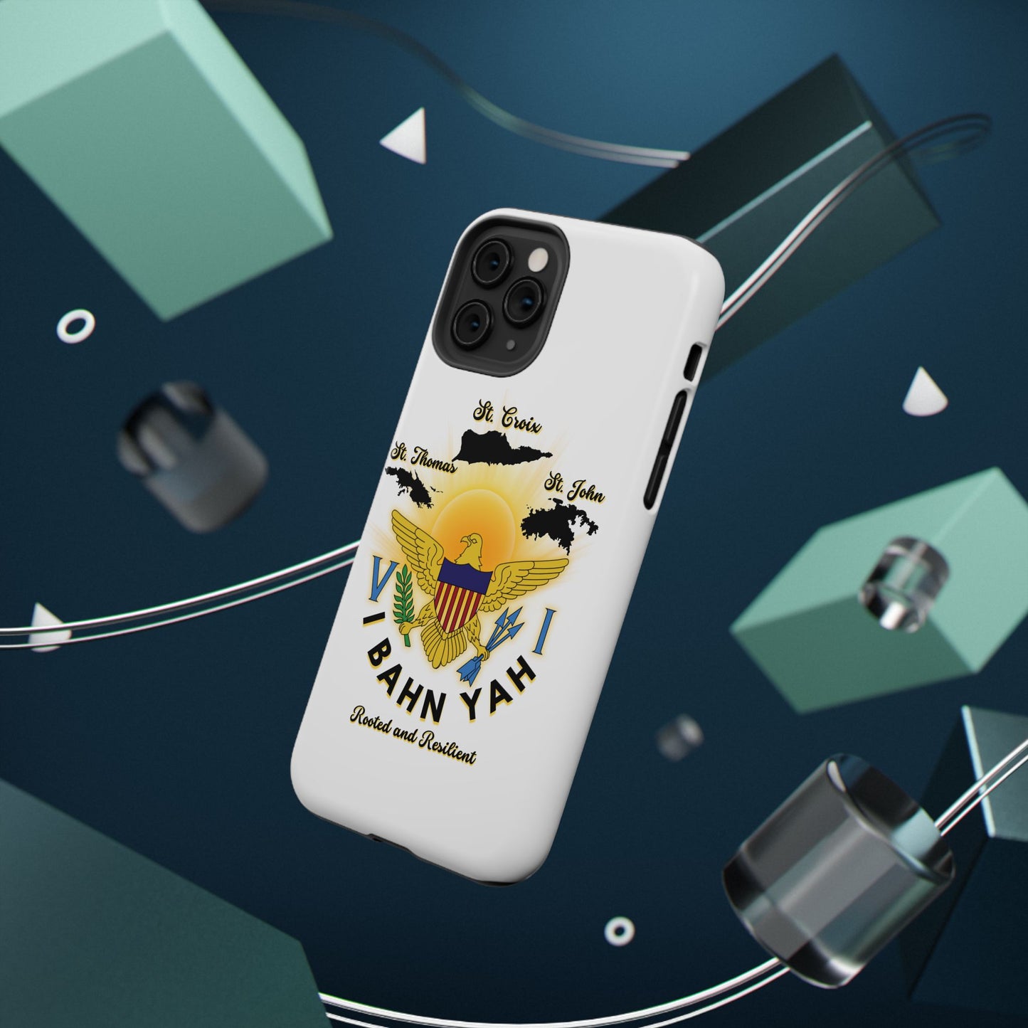 Phone Case - I Bahn Yah Virgin Islands Roots Pride Impact-Resistant Case