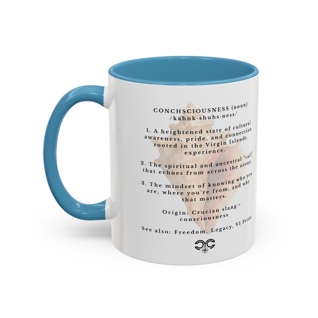 Mug - Conchsciousness Virgin Islands Pride Coffee Cup