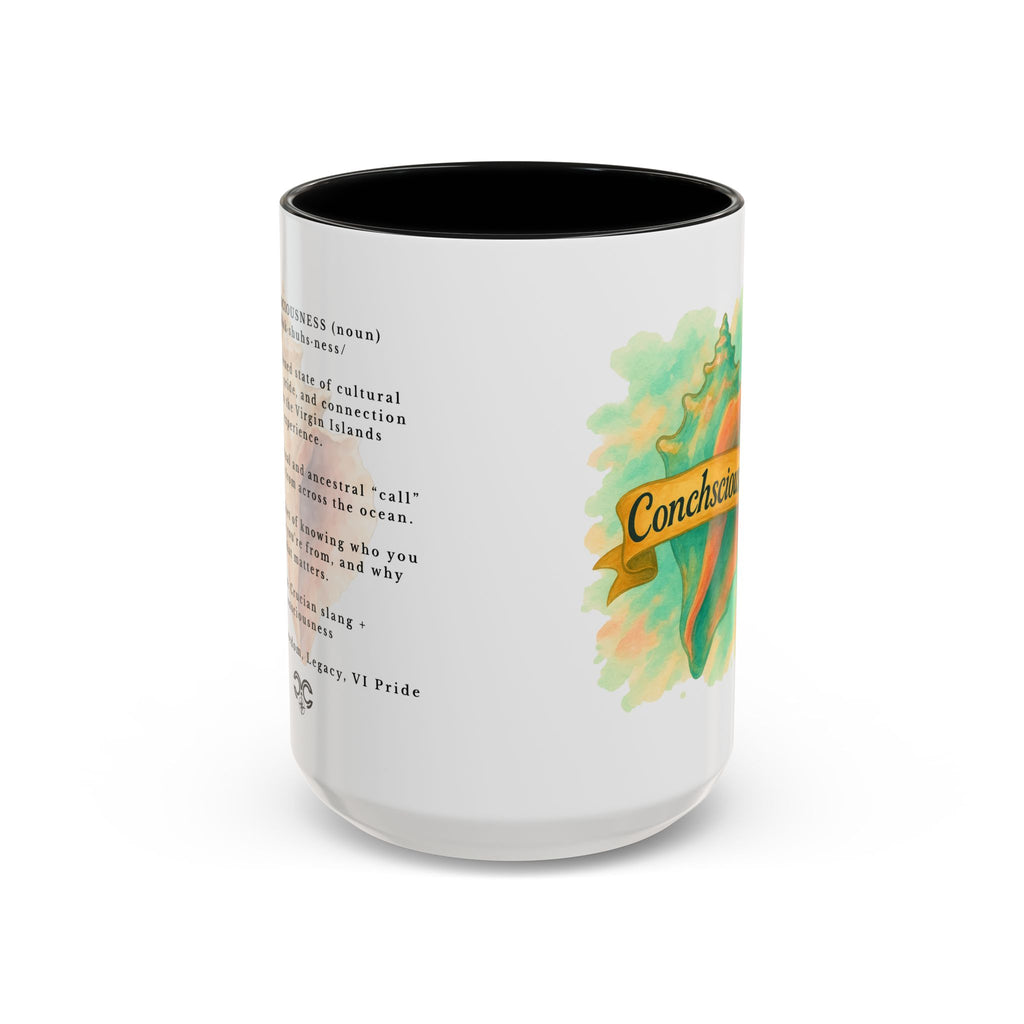 Mug - Conchsciousness Virgin Islands Pride Coffee Cup