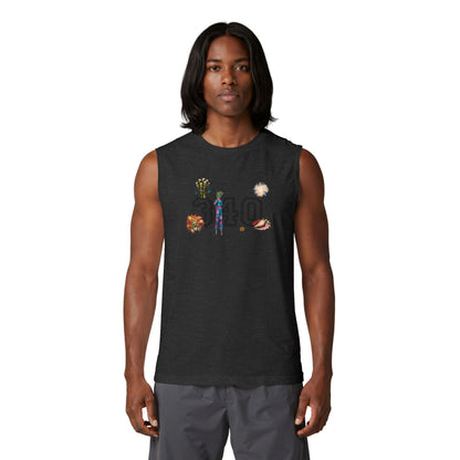 St. Croix Islands Muscle Tank — "340"