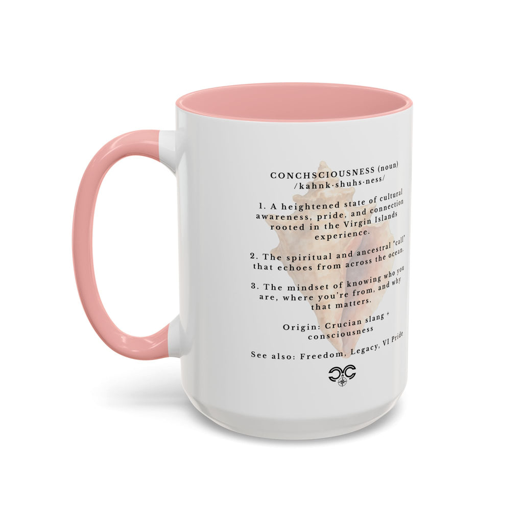 Mug - Conchsciousness Virgin Islands Pride Coffee Cup