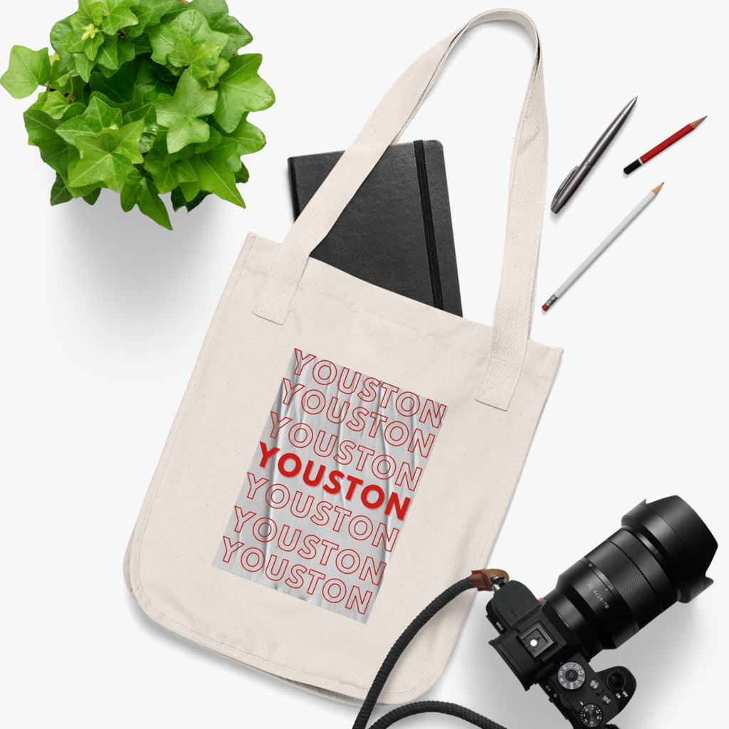 Canvas Tote Bag - "YOUston" Series Thank You Design