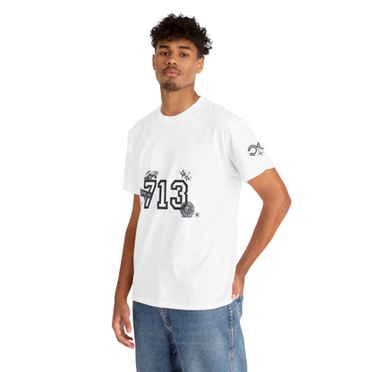 713 Clutch Graphic Tee — Houston Pride Sports Number Shirt