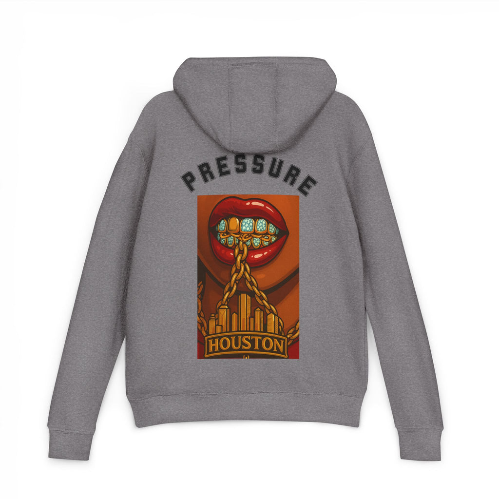 French Terry Hoodie -Apply Pressure Graphic