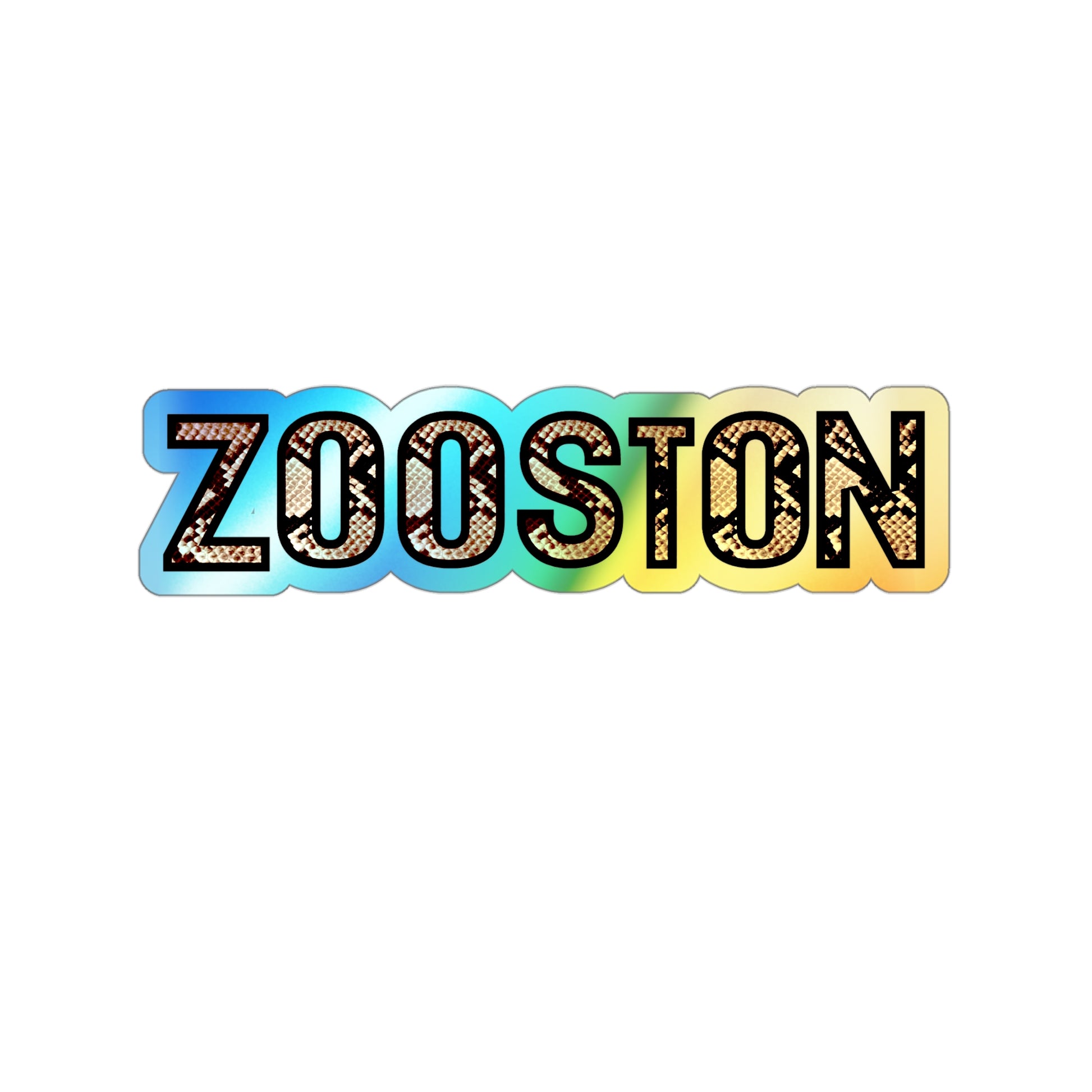 Die-cut Stickers - The Snake Edition of ZOOston Holographic Design
