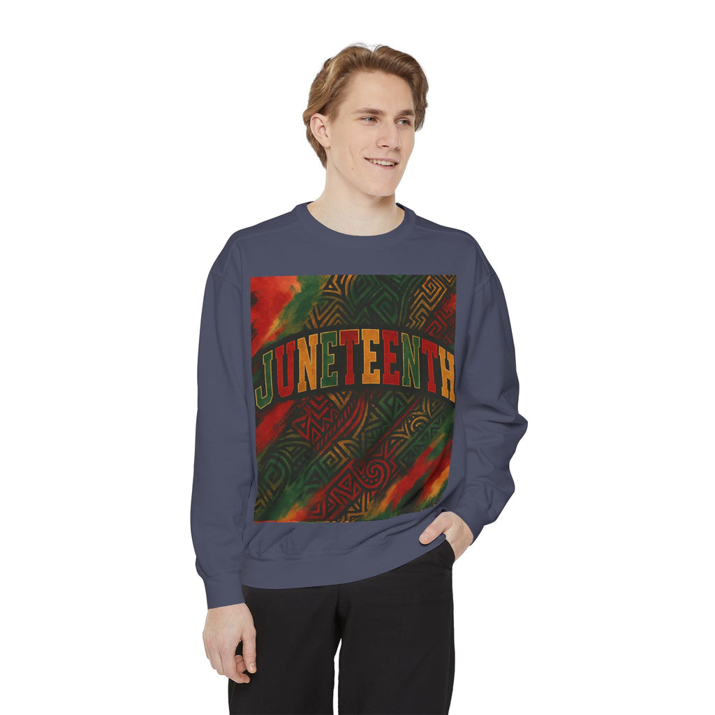Juneteenth x Tribal Signs Sweatshirt - Celebrate Freedom in Style