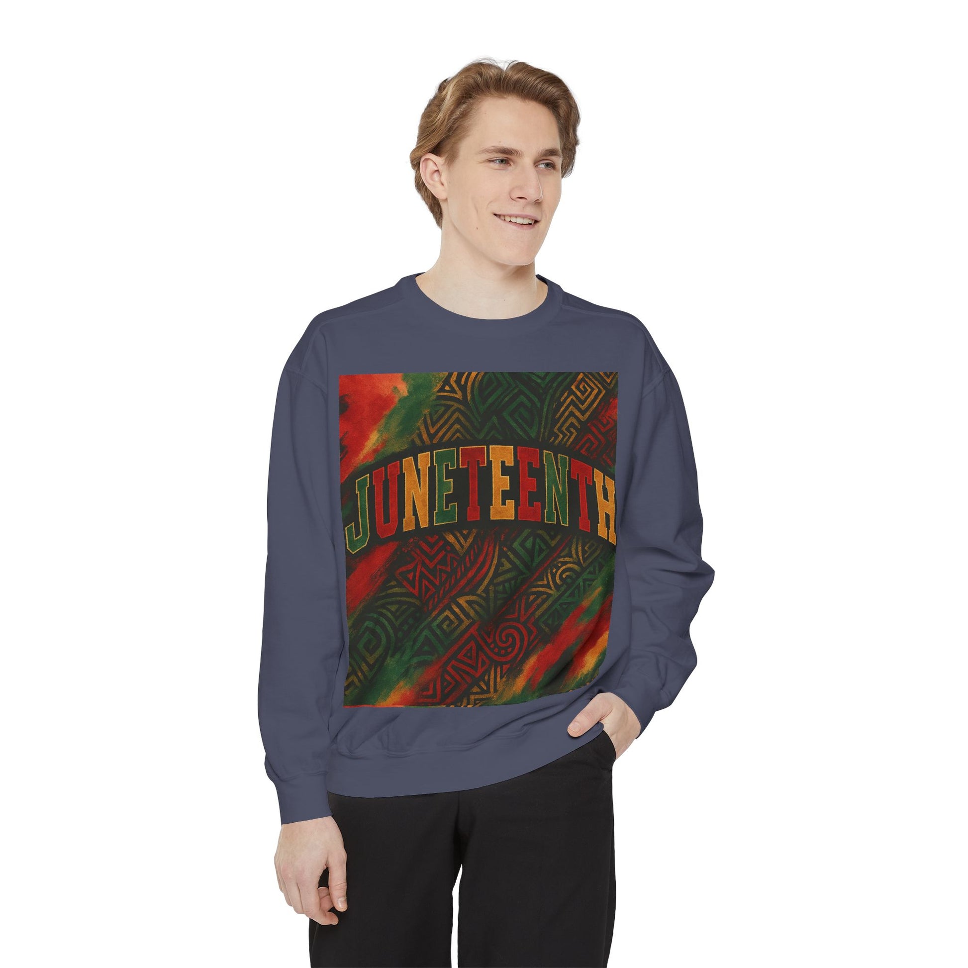Juneteenth x Tribal Signs Sweatshirt - Celebrate Freedom in Style