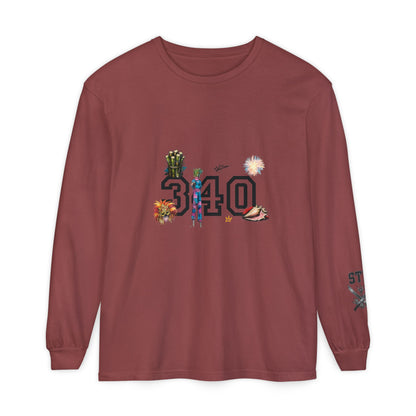 Cruz 340 Long Sleeve Tee — Island Vibes Graphic Shirt