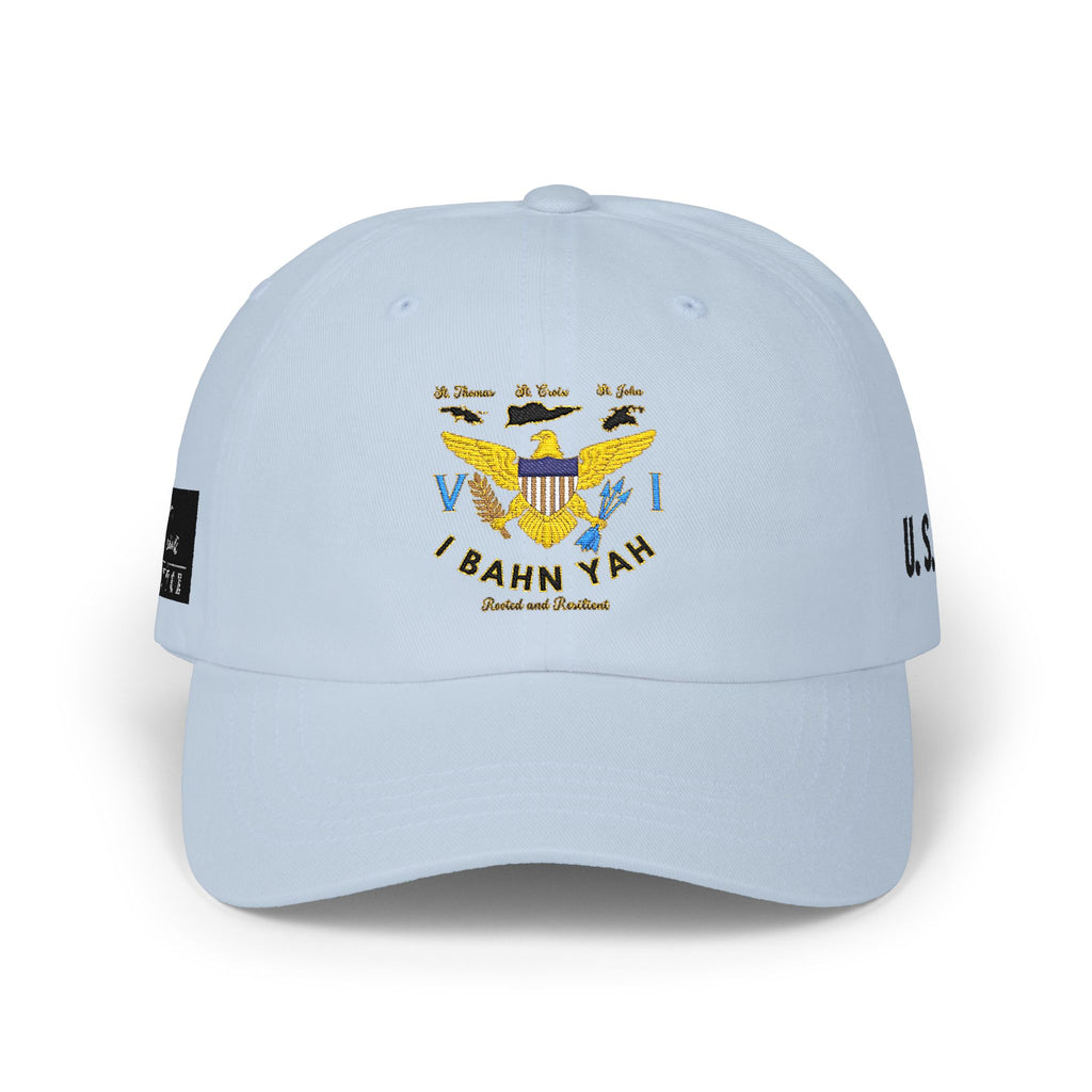 I Bahn Yah Classic Dad Cap — Minimalist Rooted & Resilient Embroidered Hat