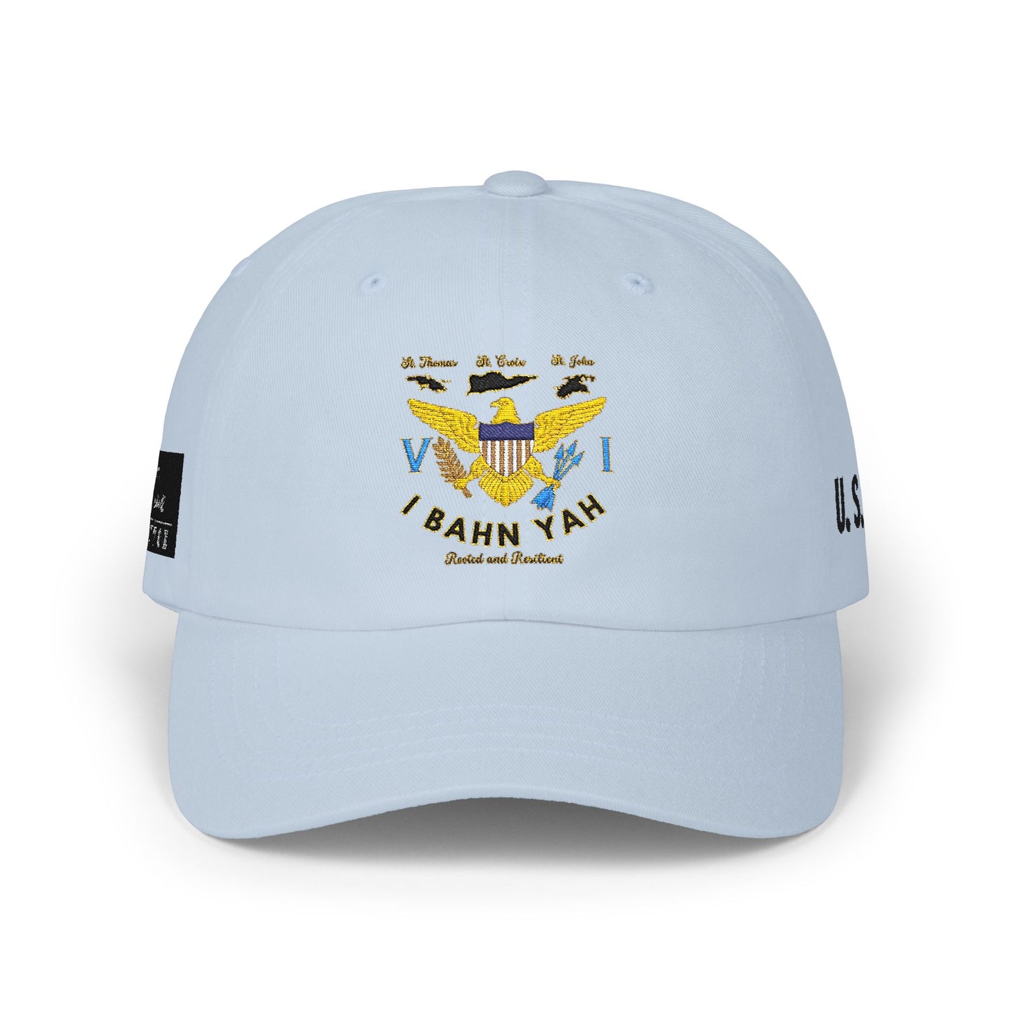 I Bahn Yah Classic Dad Cap — Minimalist Rooted & Resilient Embroidered Hat