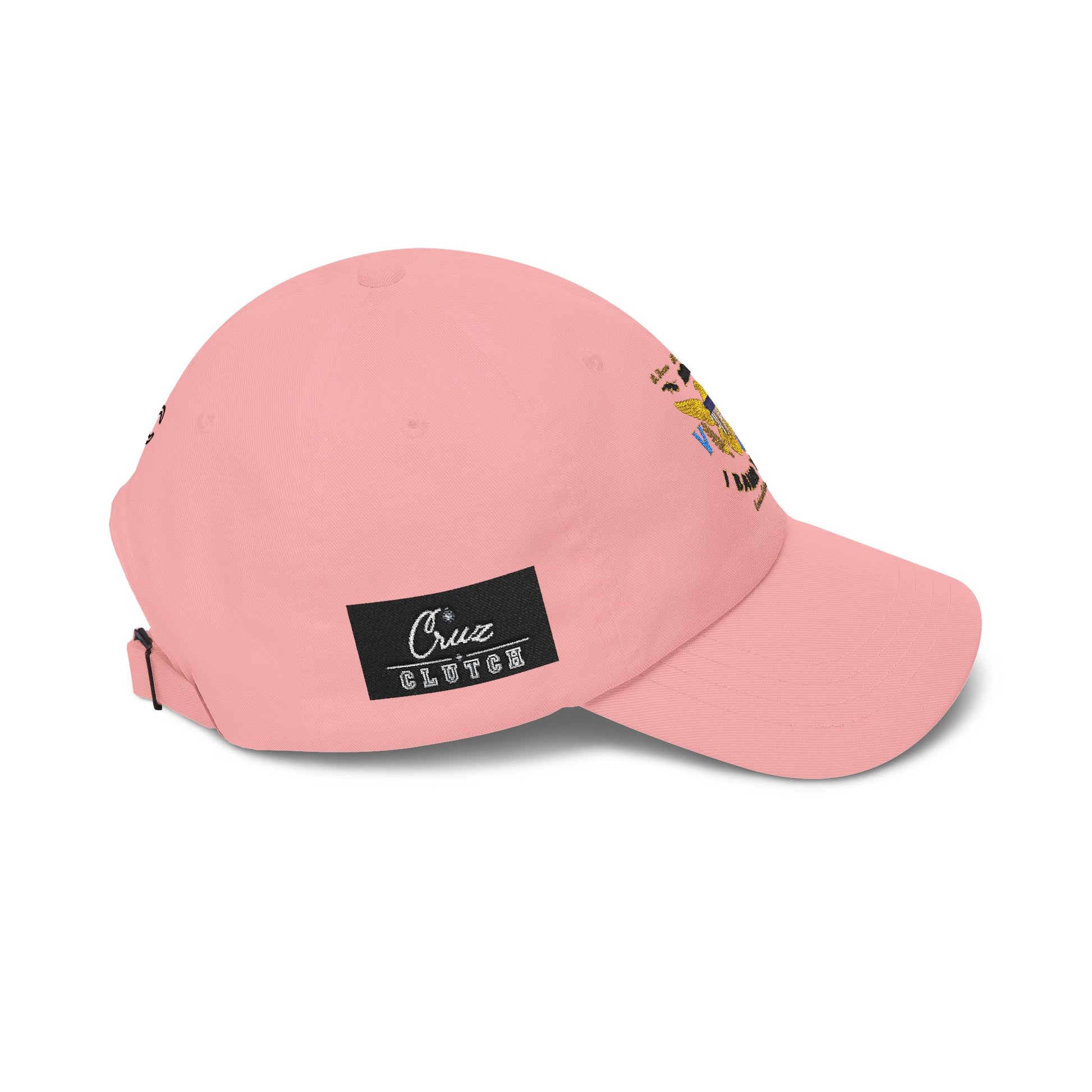 I Bahn Yah Classic Dad Cap — Minimalist Rooted & Resilient Embroidered Hat