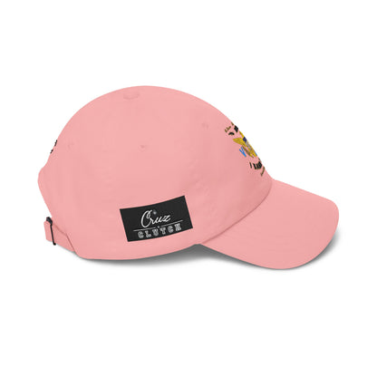 I Bahn Yah Classic Dad Cap — Minimalist Rooted & Resilient Embroidered Hat