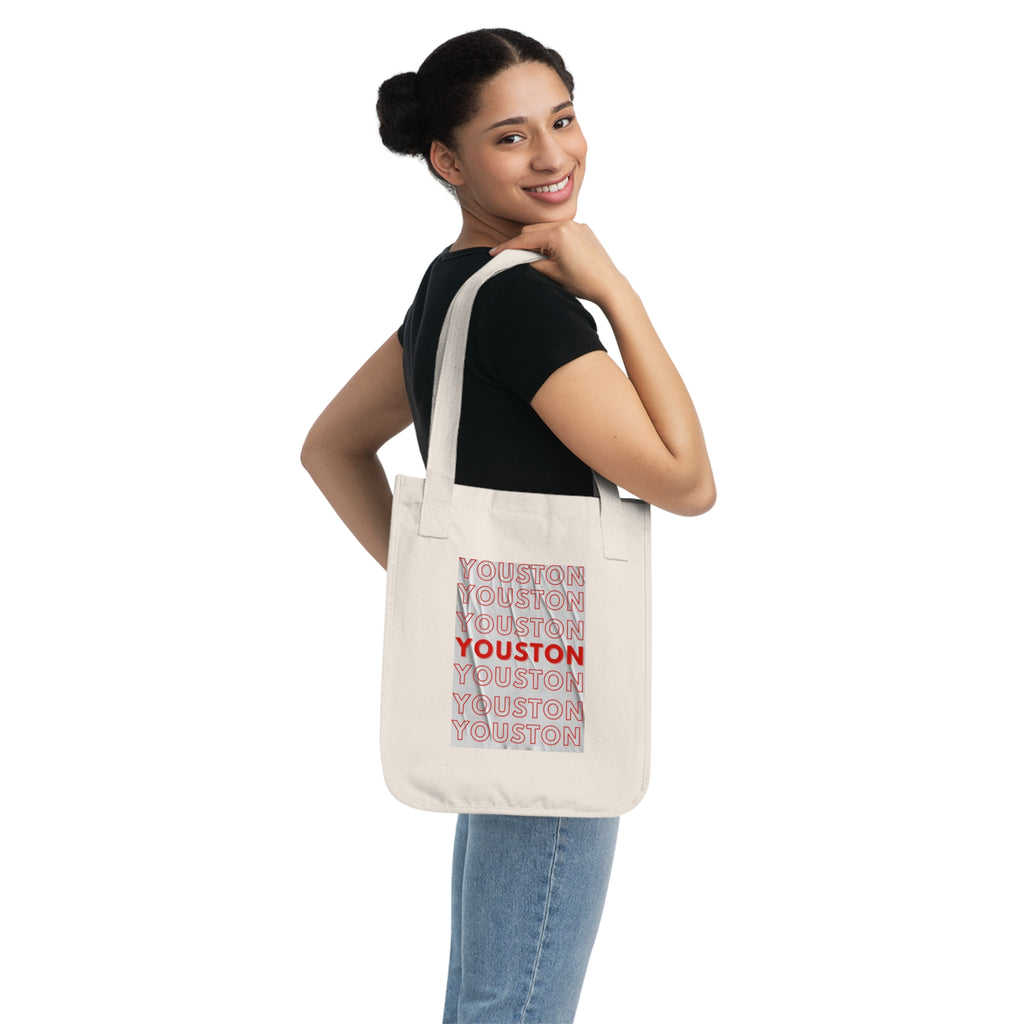 Canvas Tote Bag - "YOUston" Series Thank You Design