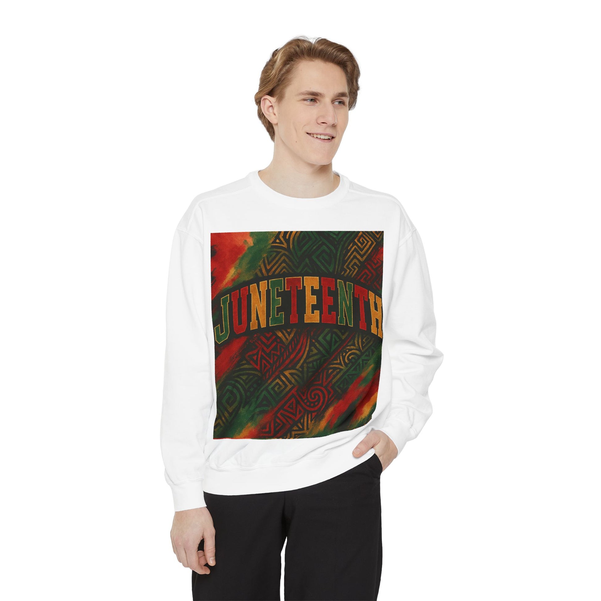 Juneteenth x Tribal Signs Sweatshirt - Celebrate Freedom in Style