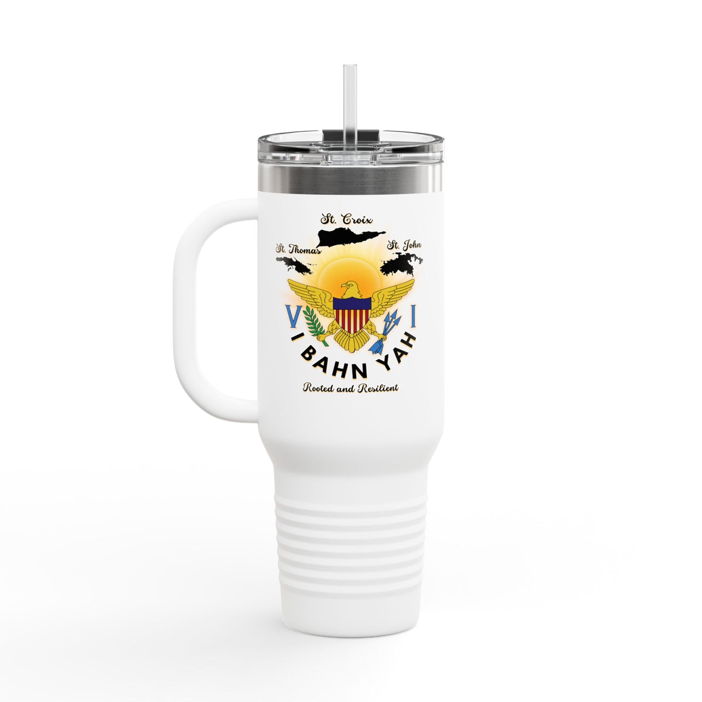 Insulated Travel Mug - “I Bahn Yah” Everyday Identity 40oz