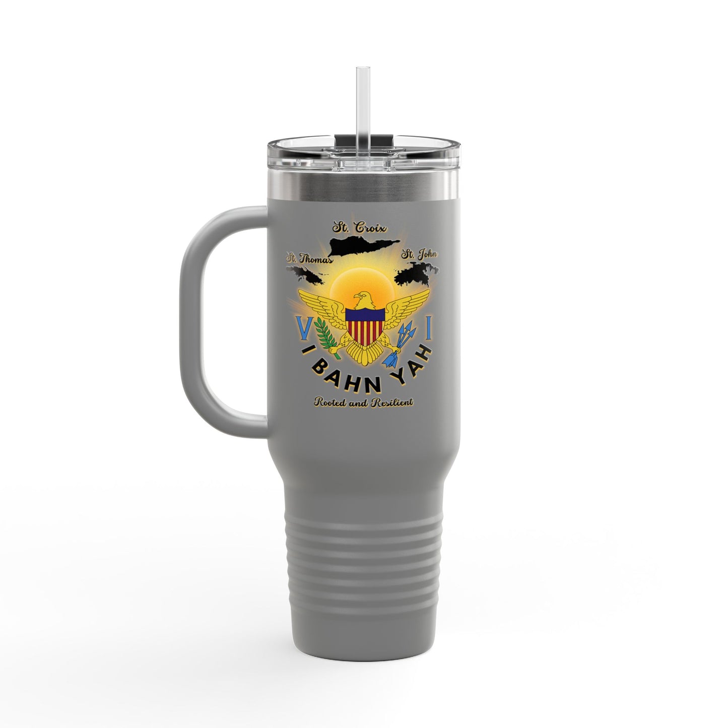 Insulated Travel Mug - “I Bahn Yah” Everyday Identity 40oz