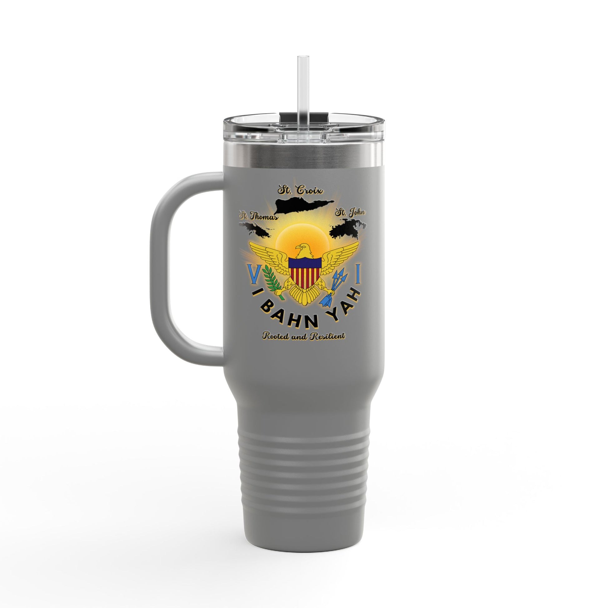 Insulated Travel Mug - “I Bahn Yah” Everyday Identity 40oz