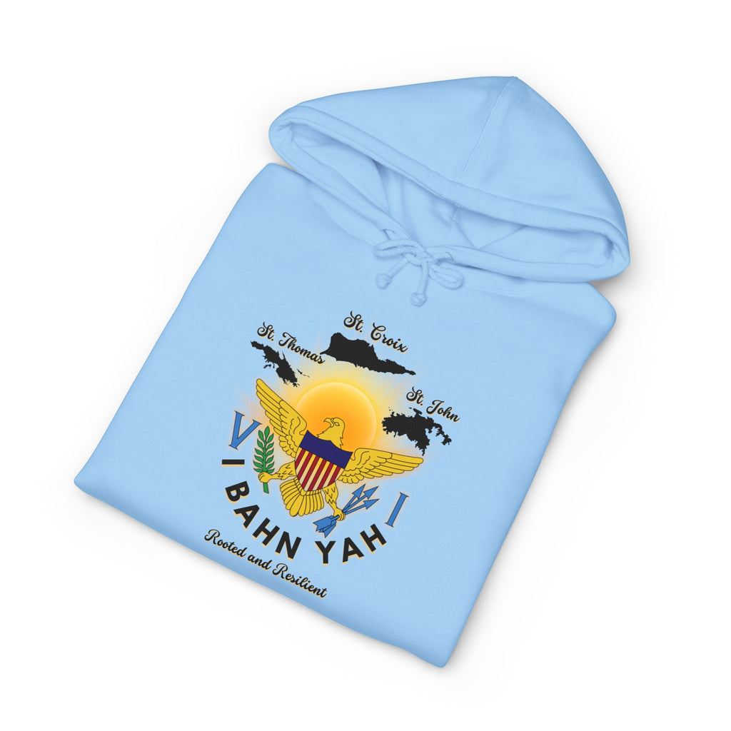 I Bahn Yah Hoodie - Caribbean‑American Backyard Vibes Heavyweight Sweatshirt