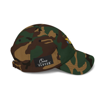 I Bahn Yah Classic Dad Cap — Minimalist Rooted & Resilient Embroidered Hat