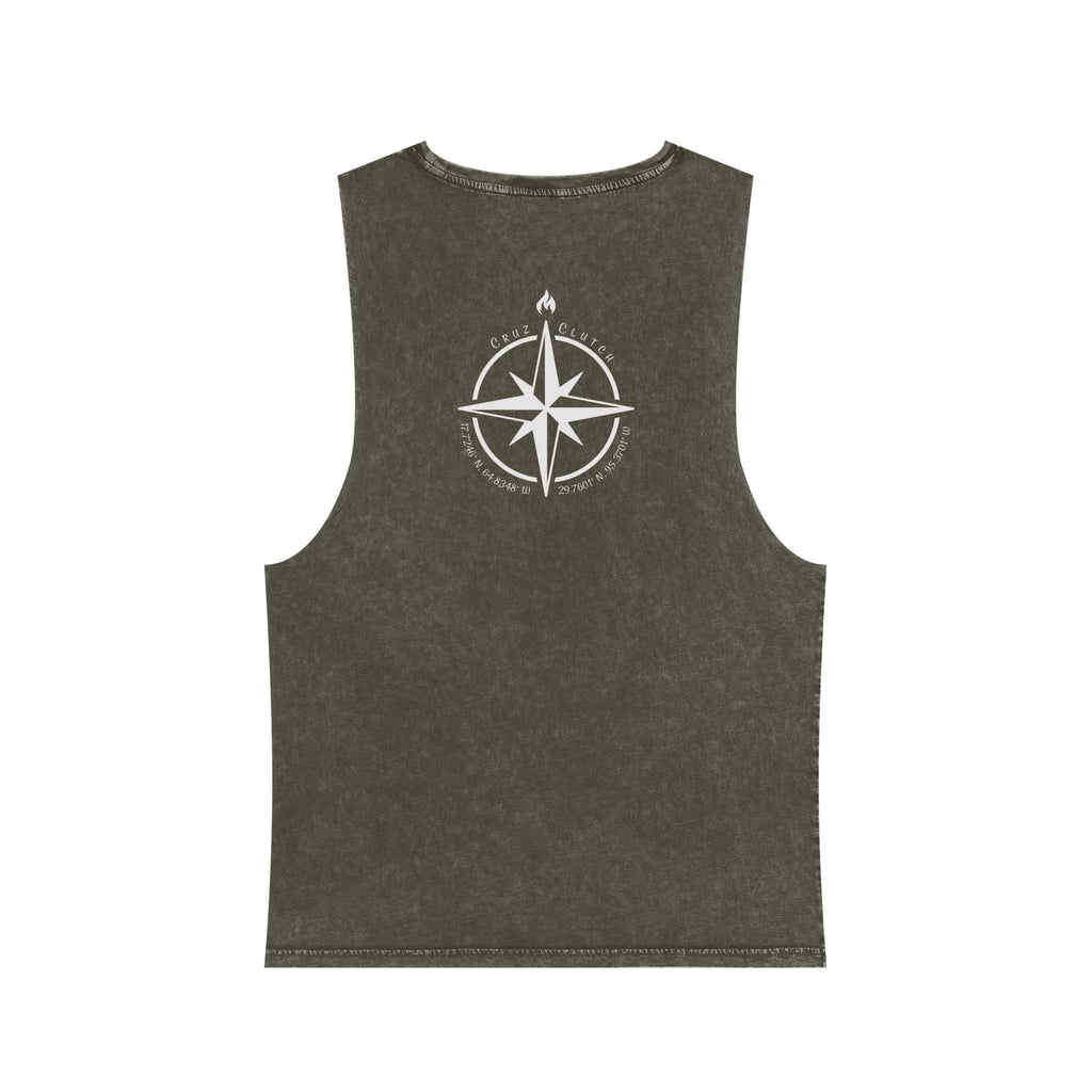 Stonewash Tank Top OG Monogram Hustle Heritage Tank