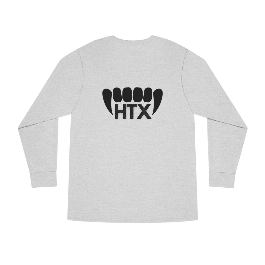 Long Sleeve Tee ZOOston Zebra Edition Black & White Drip Subtle Stylish